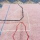 Handmade traditional natural wool rug size 200x300cm