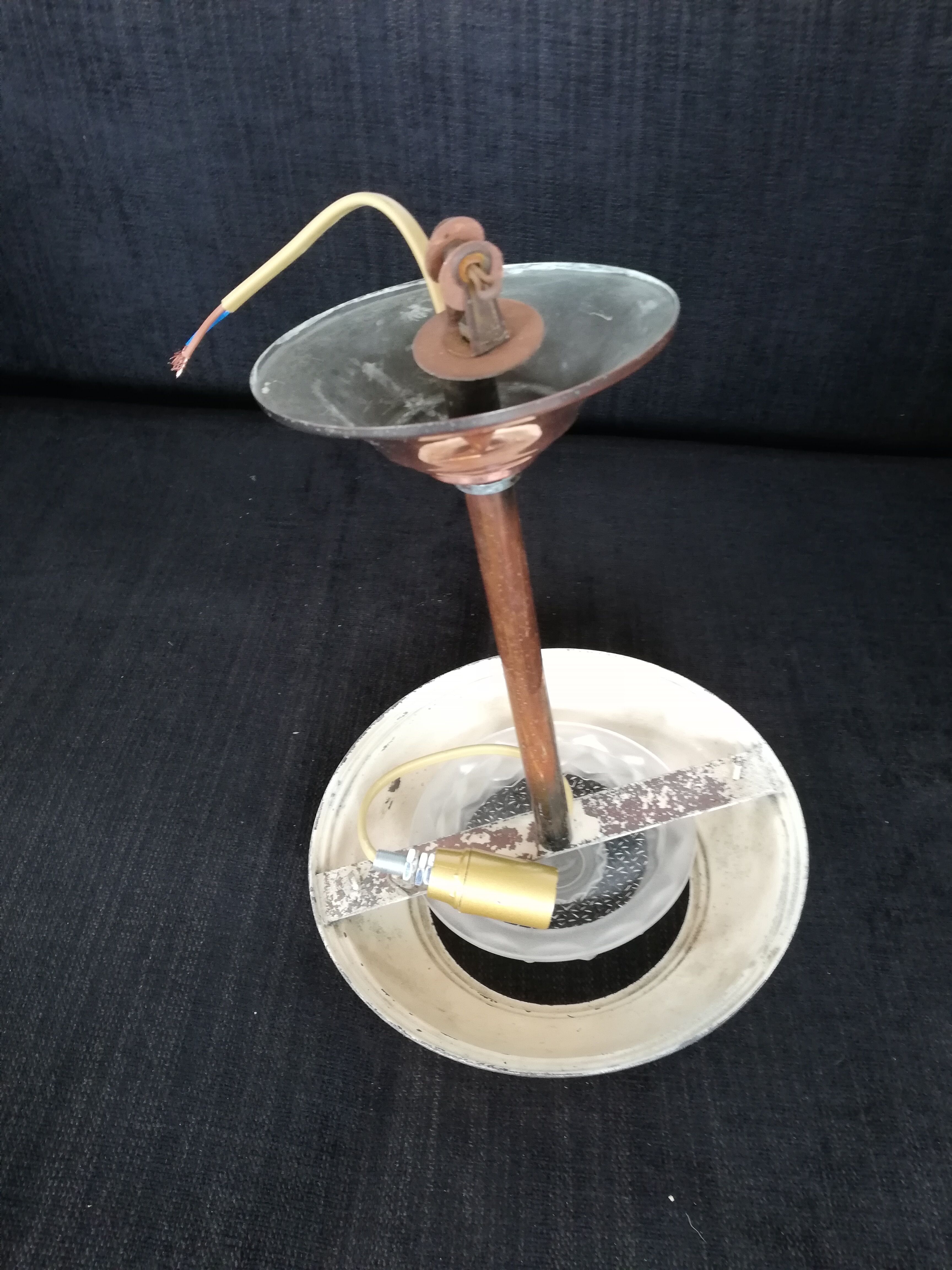 Ezan hanging lamp, art deco style