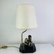 Lampe canard en laiton vintage