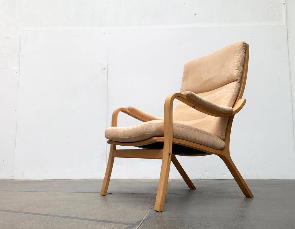 Vintage Danish lounge chairs by Skalma, set of 4.