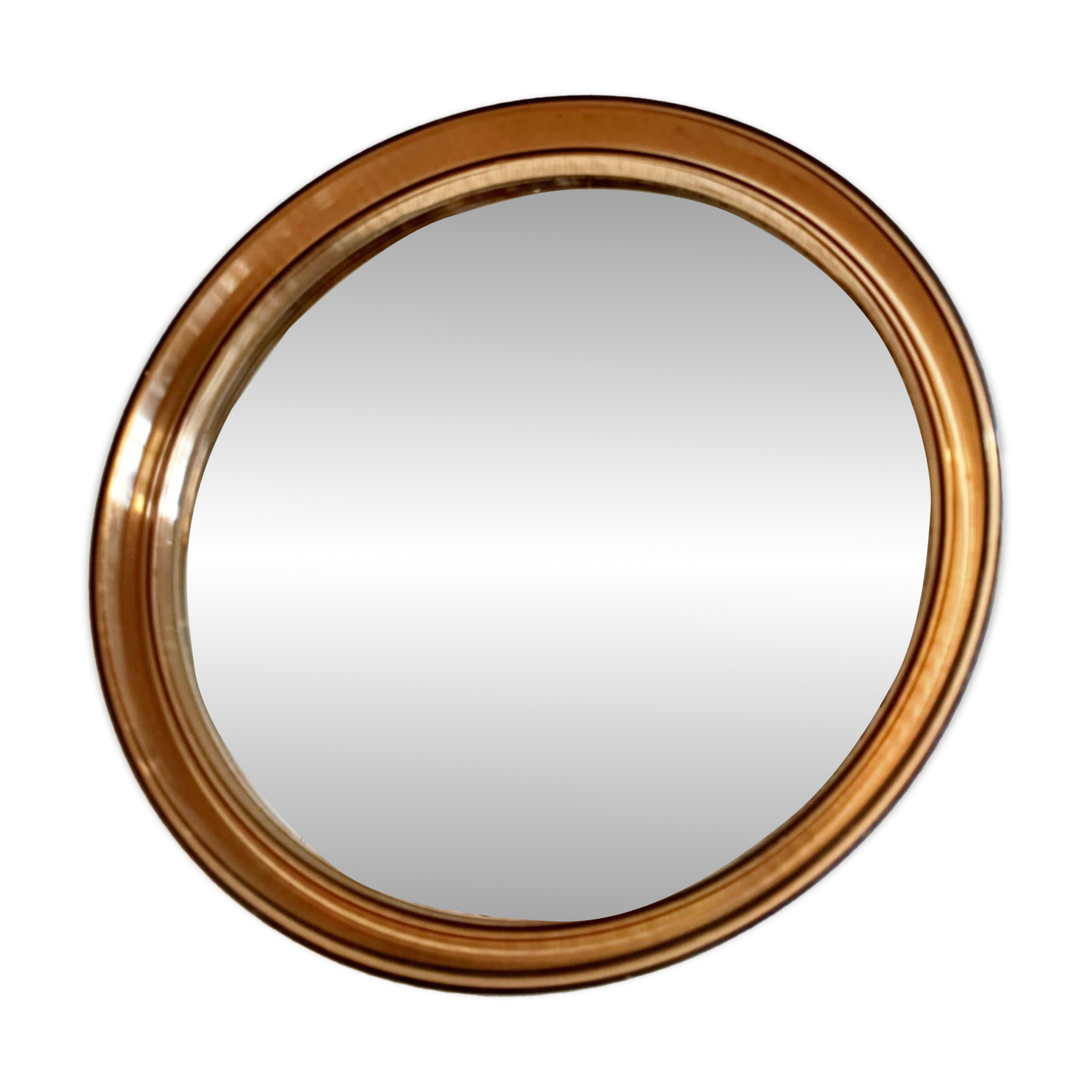 Round 40cm plexiglass mirror Gilac 1970