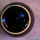 Vase en céramique irisée