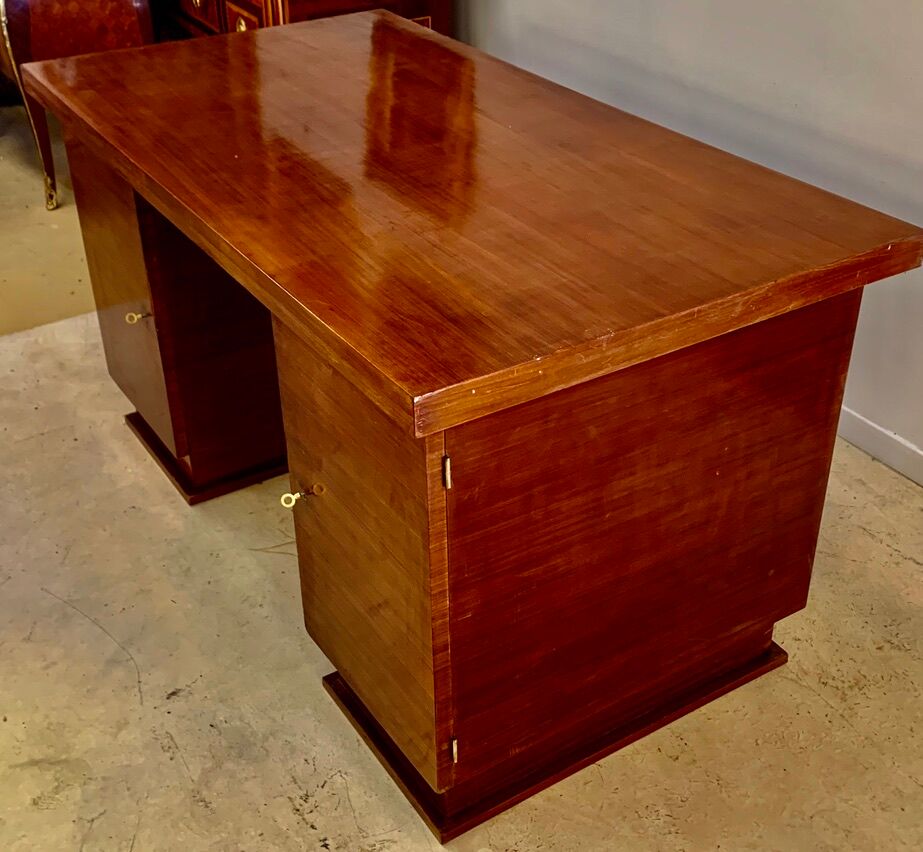 Bureau époque Art Déco 1930, en palissandre