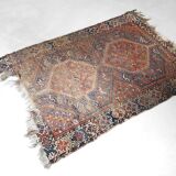 Tapis ancien tissé à la main, 1850 shiraz persan 150x110cm