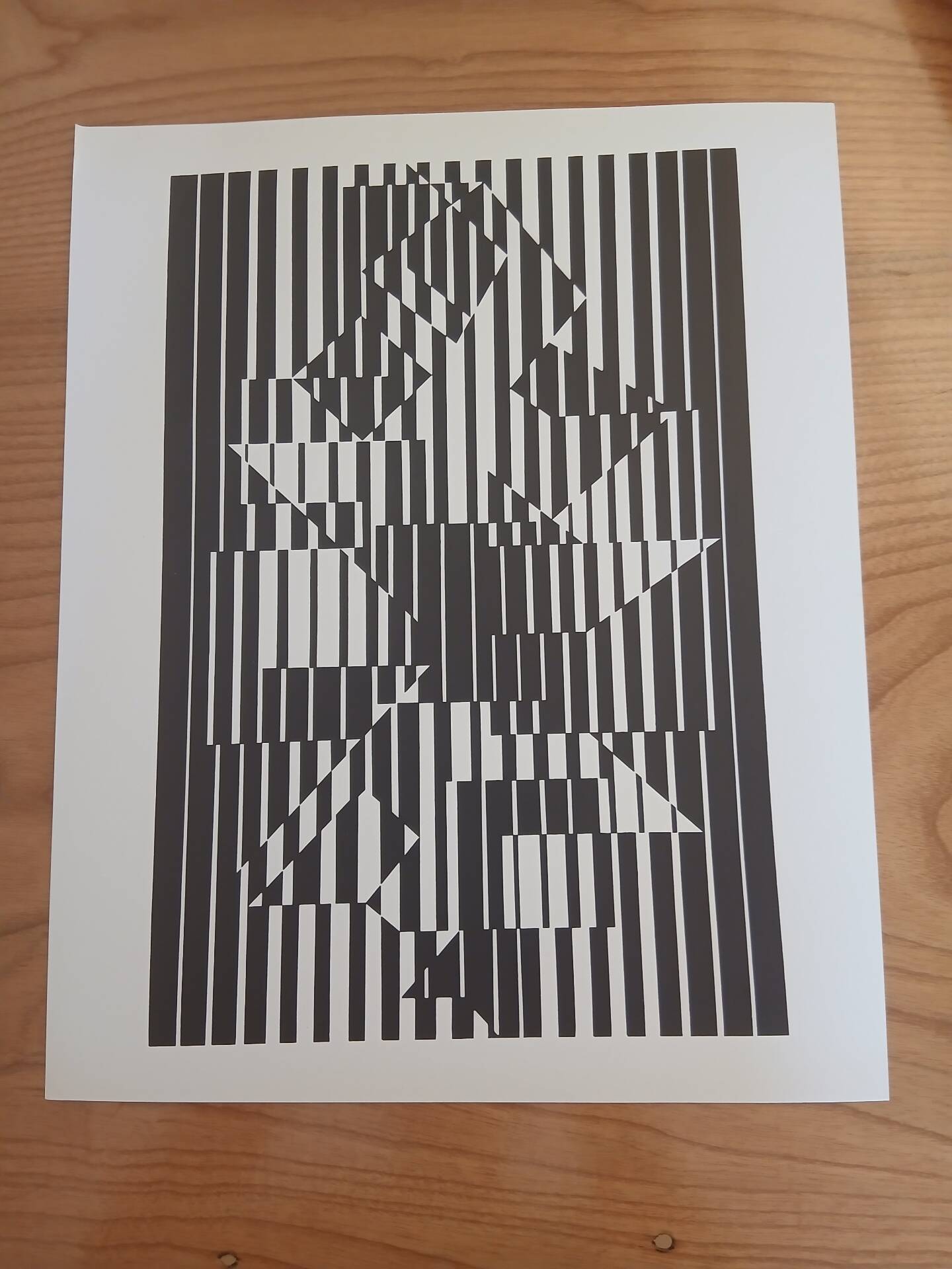 Victor Vasarely Serigraph after ILIAVA