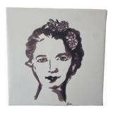 Woman - original painting on canvas