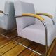 Pair of mücke melder fn 21 armchairs, vintage, 1930