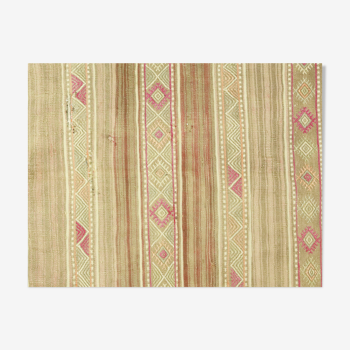 Anatolian handmade kilim rug 203 cm x 136 cm