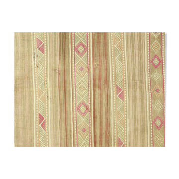 Anatolian handmade kilim rug 203 cm x 136 cm