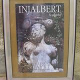 Decorative poster "Injalbert sculptor"