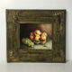 D.Lebon's oil-on-canvas still life with peaches