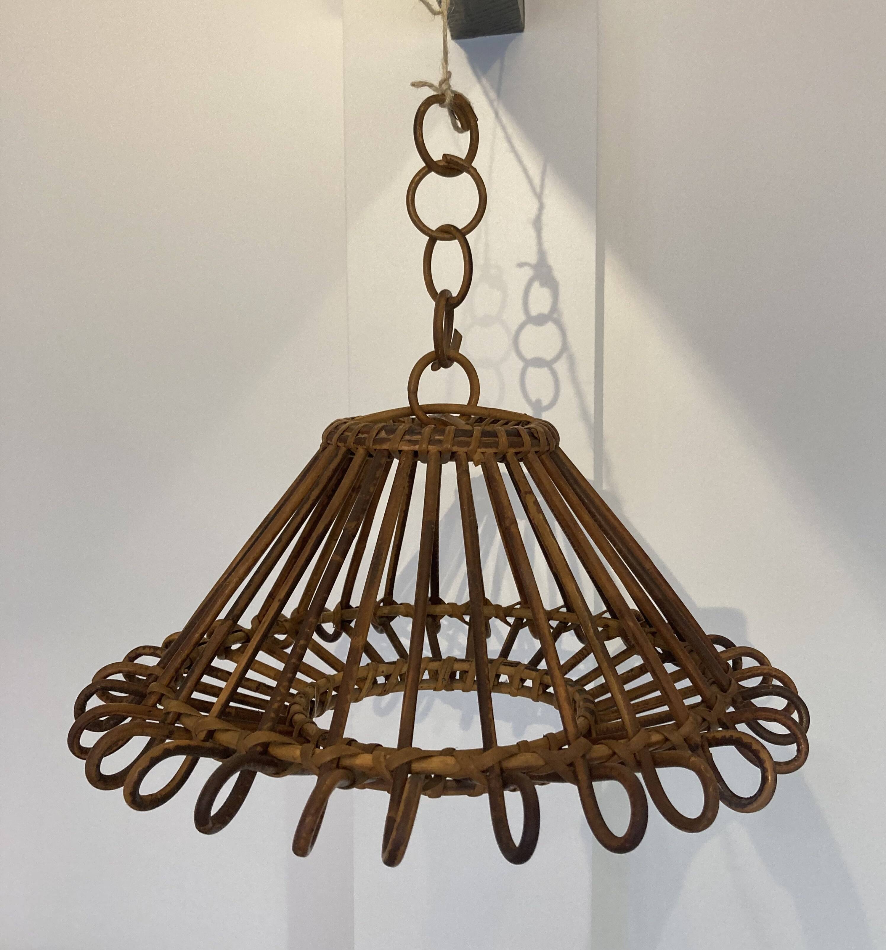 Rattan suspension diam 45cm