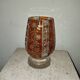 Bohemian cut crystal vase