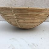 Old rattan basket