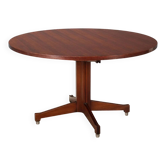 Vintage dining table in exotic wood, Italian design, 1960s.