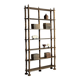 Bobbin bookcase French antique