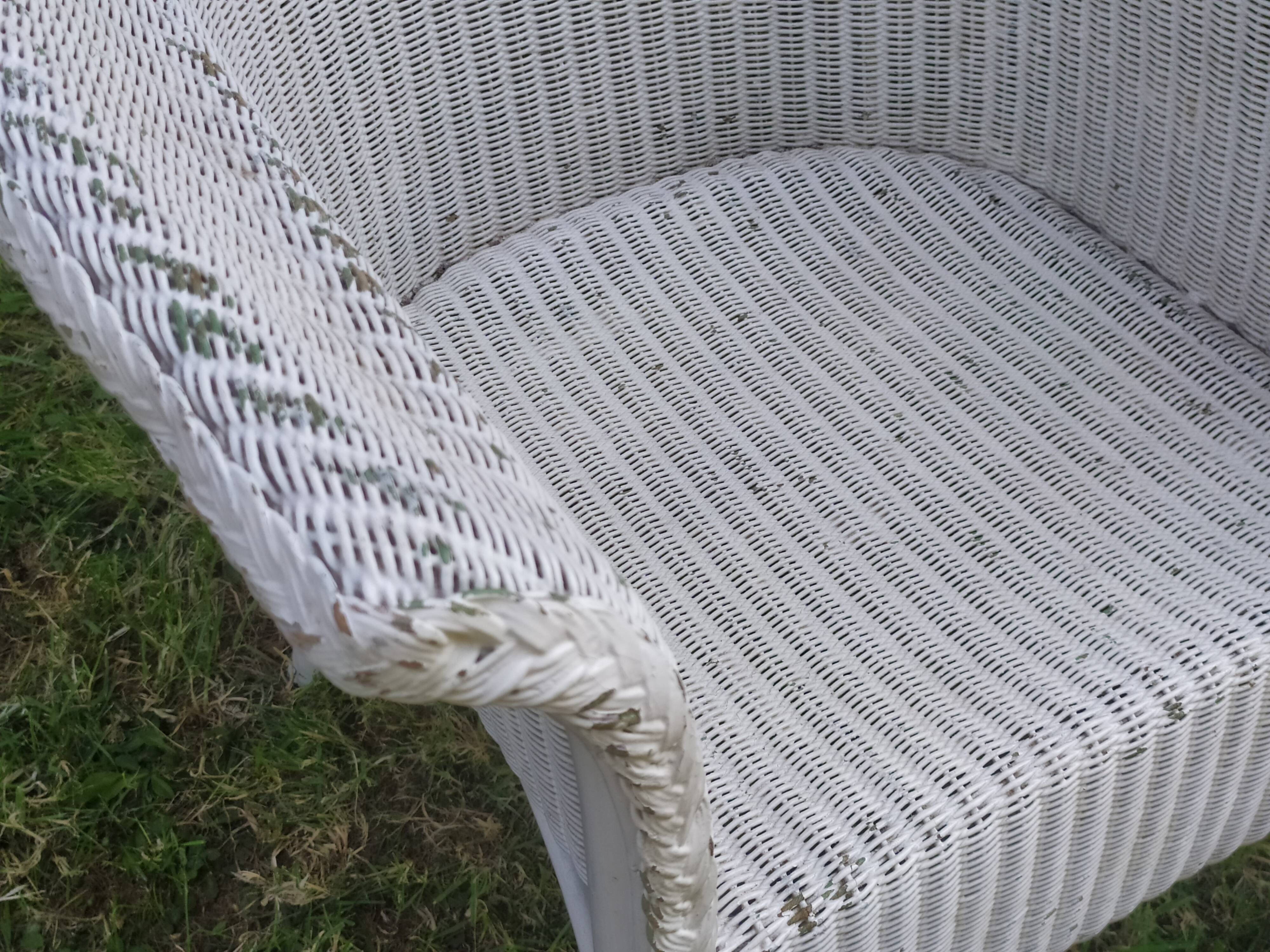 Lloyd Loom armchair