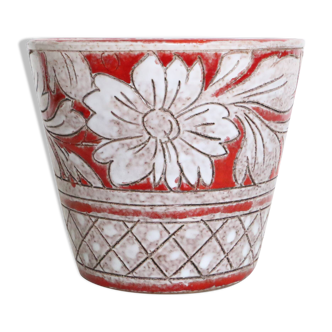 Cache-pot en céramique italienne par Fratelli Fanciullacci, vers 1950-1960