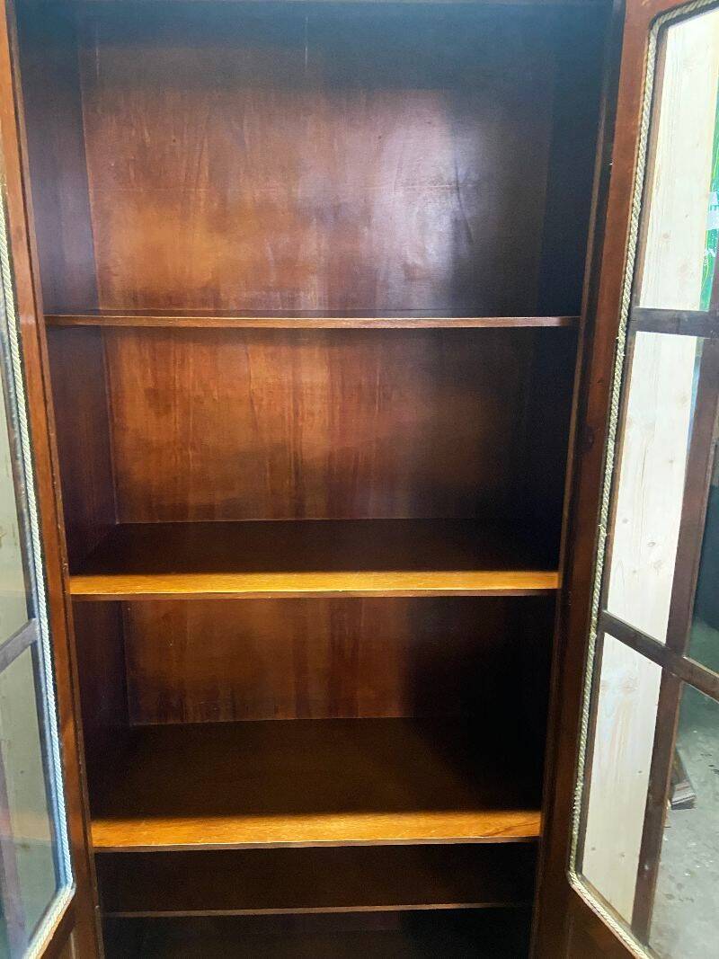 Old Living Room Library Display Case Called "Gendarme's Hat"
