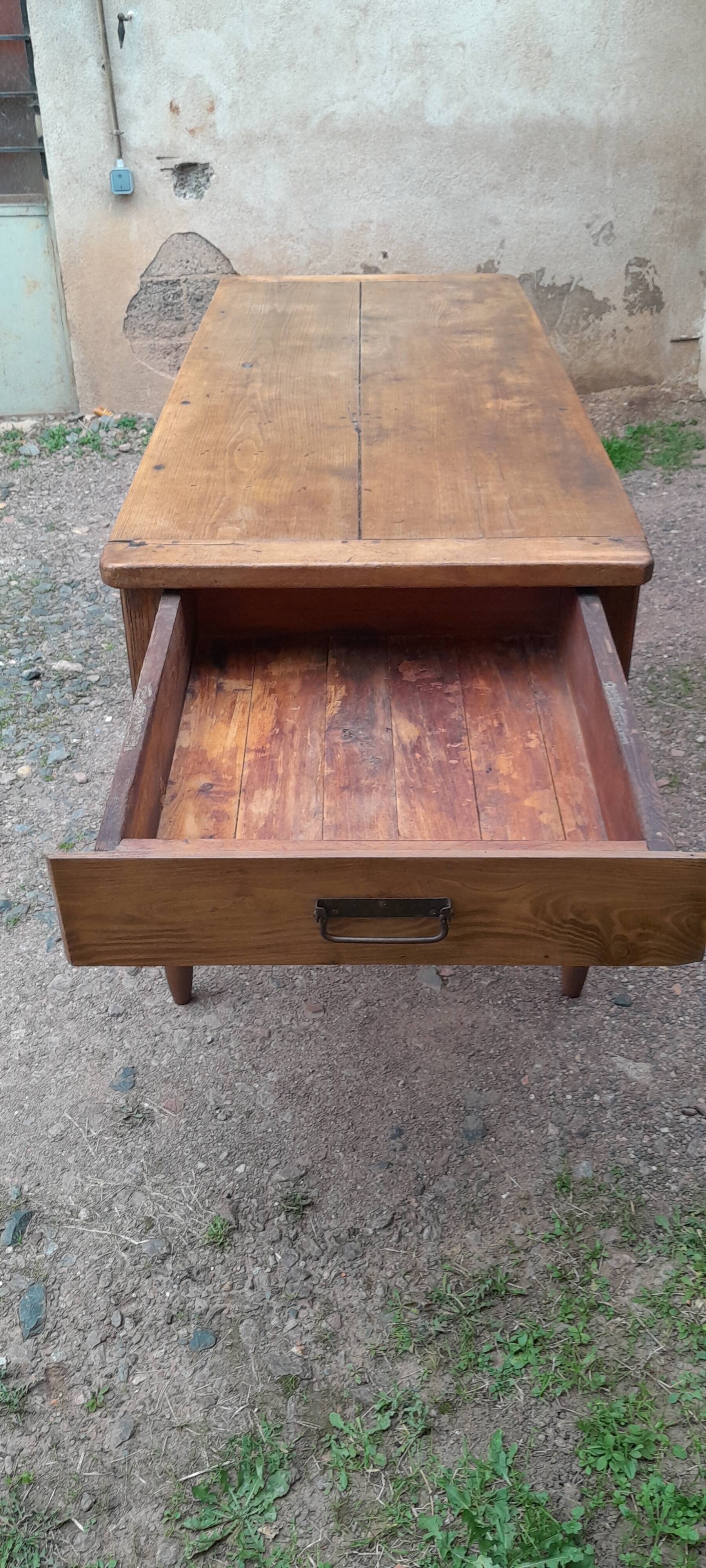 Antique farmhouse table