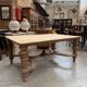 Atypical table from the late 19th century.