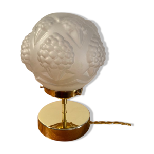 lampe à poser globe
