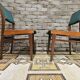 Paire de chaises scandinaves en teck 1960