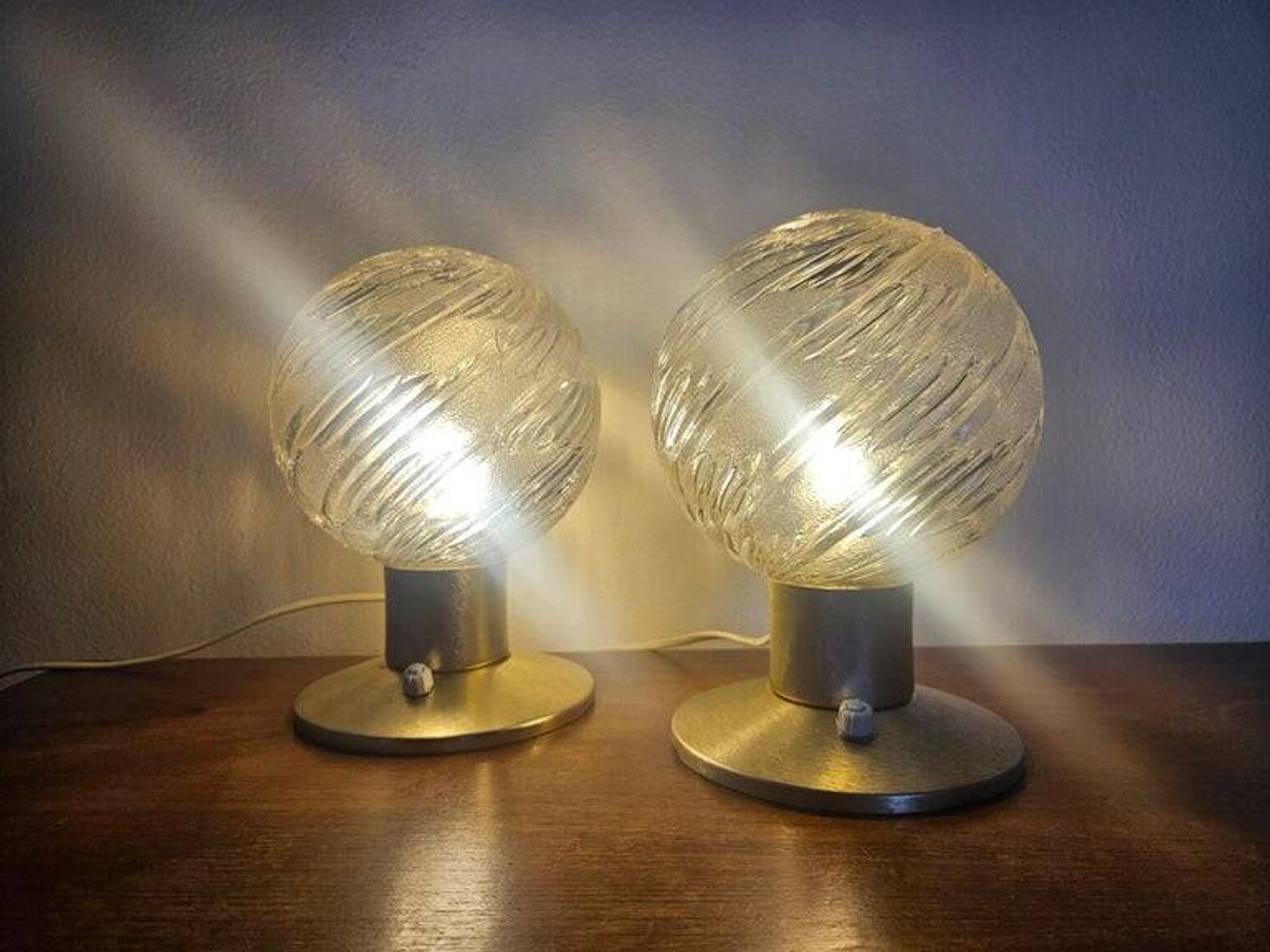 Pair of Midcentury Table Lamps, Richard Essig, Germany, 1970s