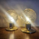 Pair of Midcentury Table Lamps, Richard Essig, Germany, 1970s
