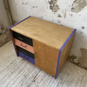 Colorful chest of drawers furniture 60s