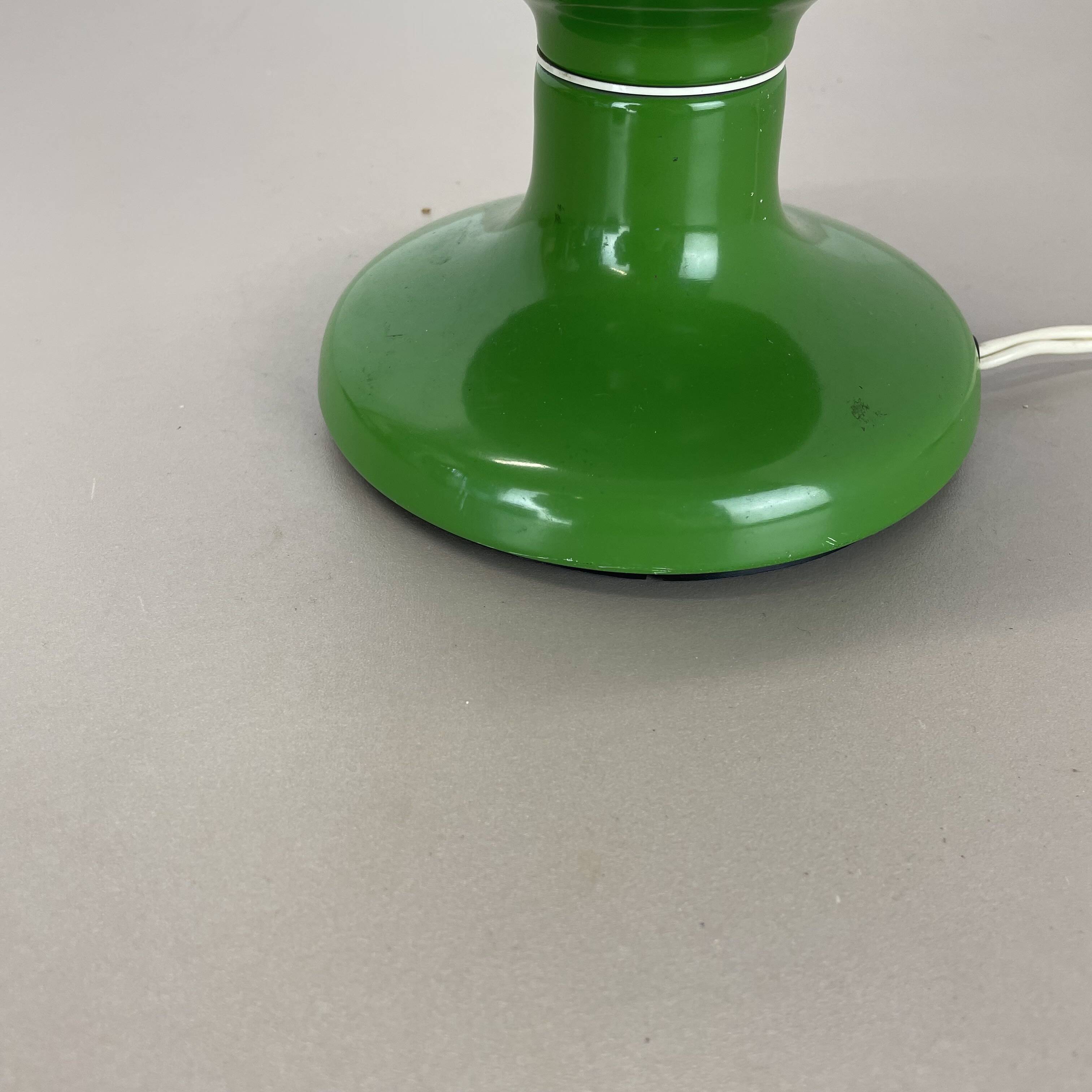 rare green model "Junker" Table Lamp by Afra & Tobia Scarpa for Flos, Italy