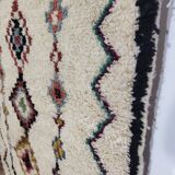 Handmade wool Berber rug 258 X 164 CM