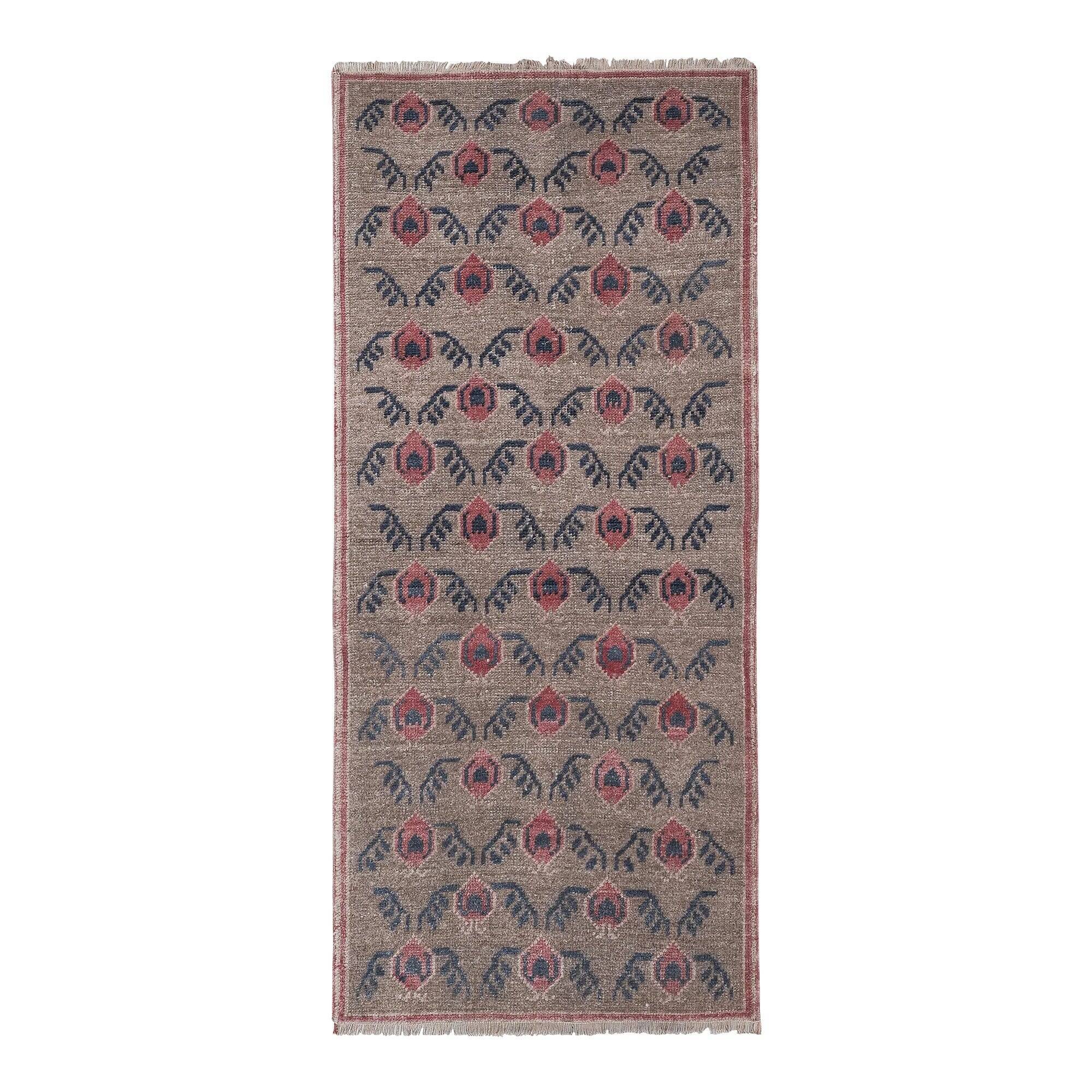 Vintage Turkish hallway rug 82x184 cm