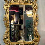 Miroir en bois doré, XIXe siècle