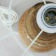 Vintage Danish Style Table Lamp Ego Stengods Atelje Sweden 1960s, Stonewar
