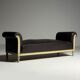 Canapé chaise longue français