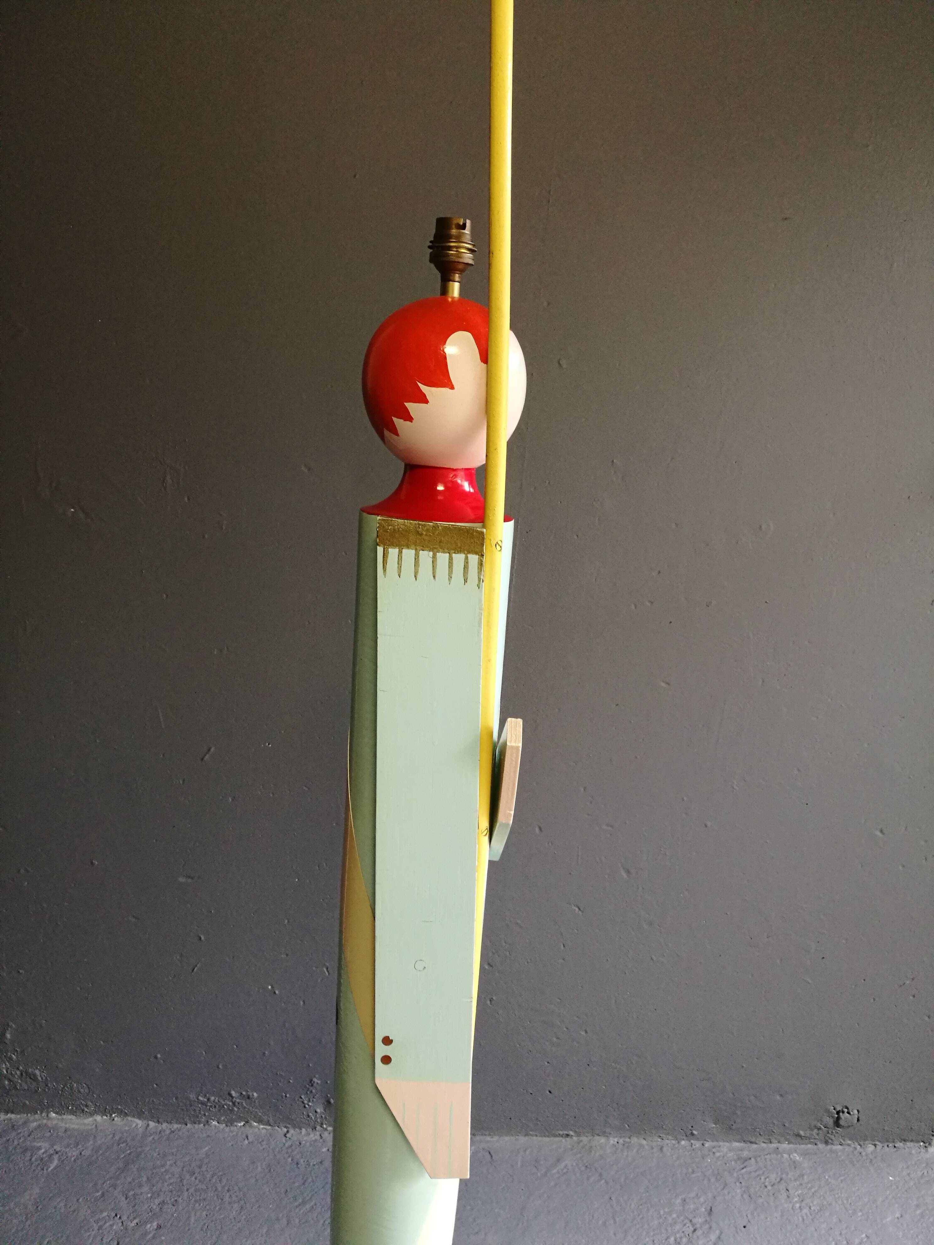 Suzanne Bonnichon for Jacques Adnet 50s floor lamp