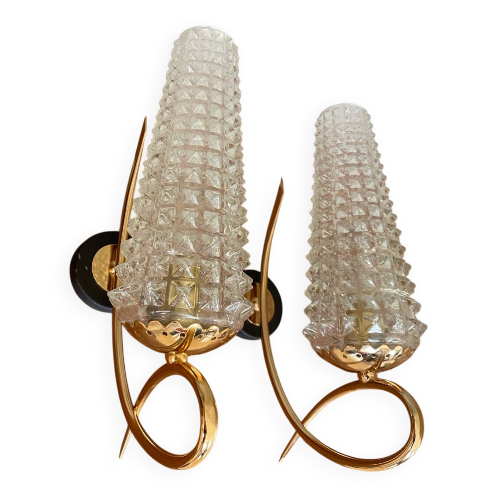 Pair of Arlus wall lights 1960