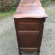Louis XV sideboard in solid oak carved with 3 doors and 3 drawers
