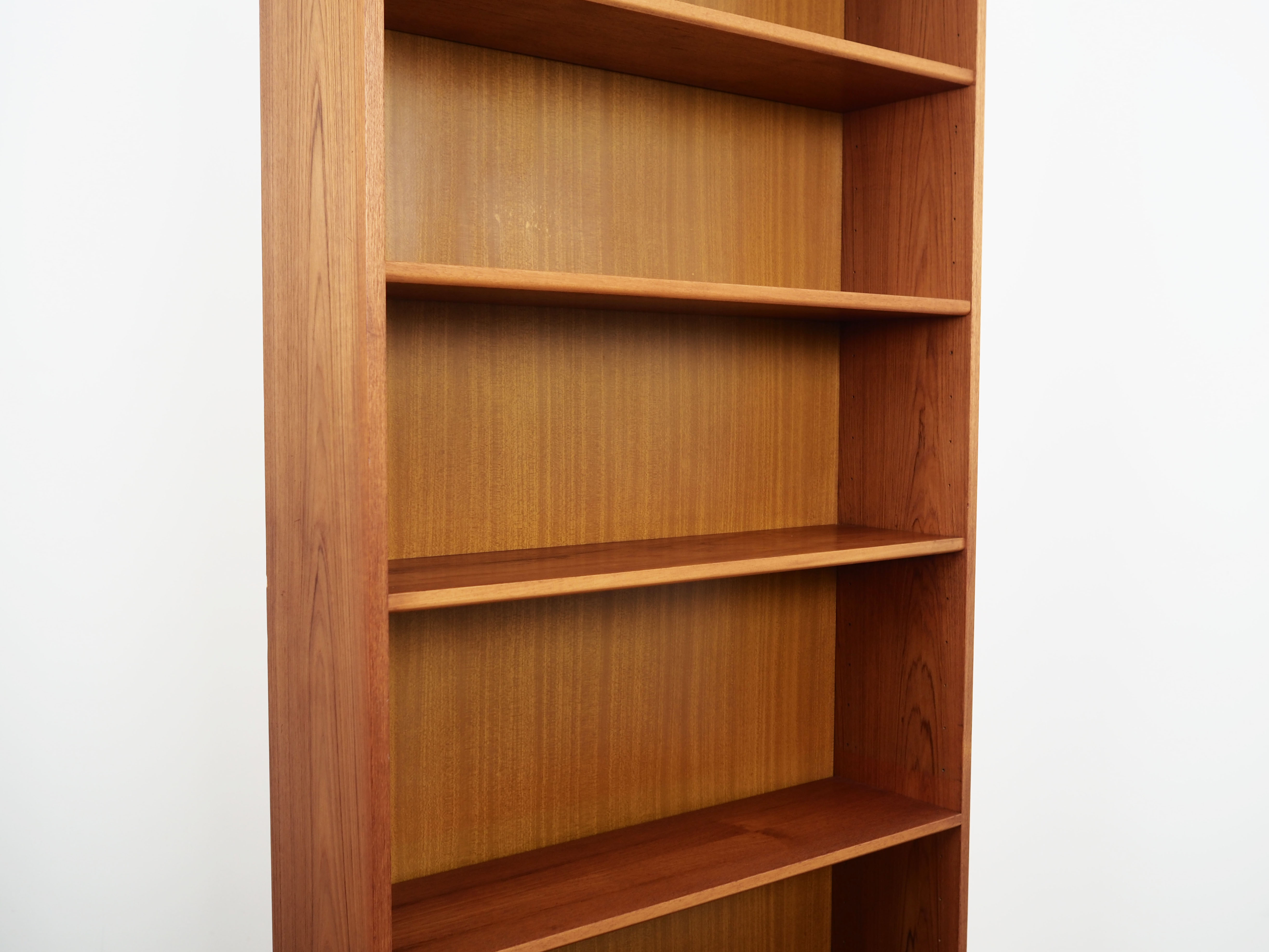 Teak bookcase, Danish design, 1960s, production Denmark