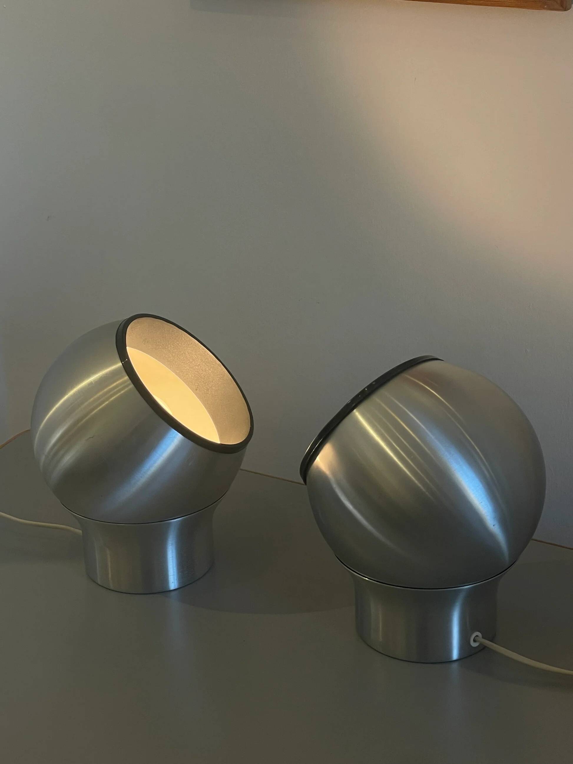 Two Hemi Klot - wall & table light