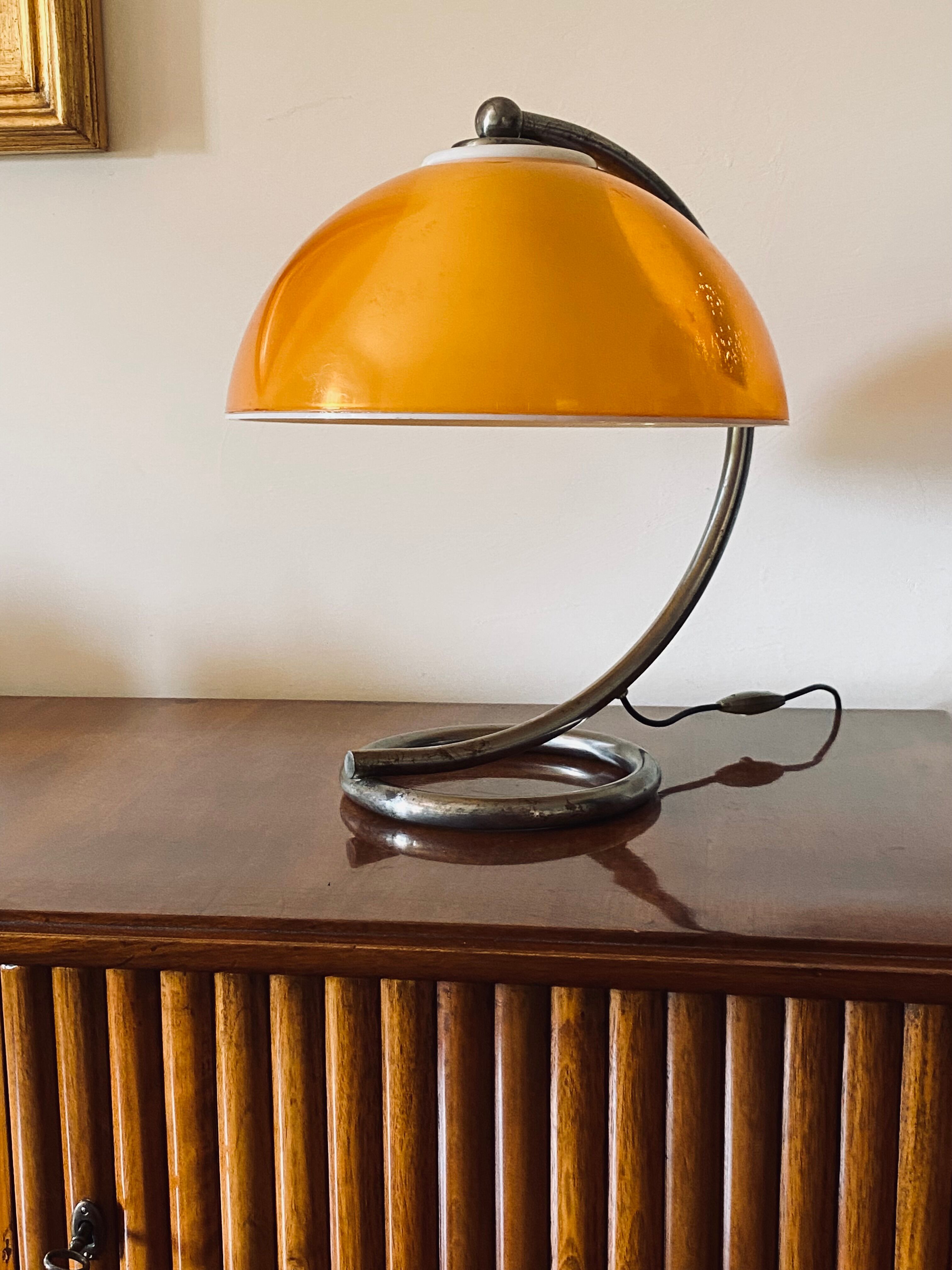 Space age table lamp France 1960s