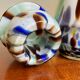 Vintage Murano glass tealight holders (X2)