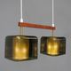 Scandinavian glass pendant by Carl Fagerlund for Orrefors