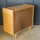 Light wood chest of drawers 4 drawers 1960 Spindle legs