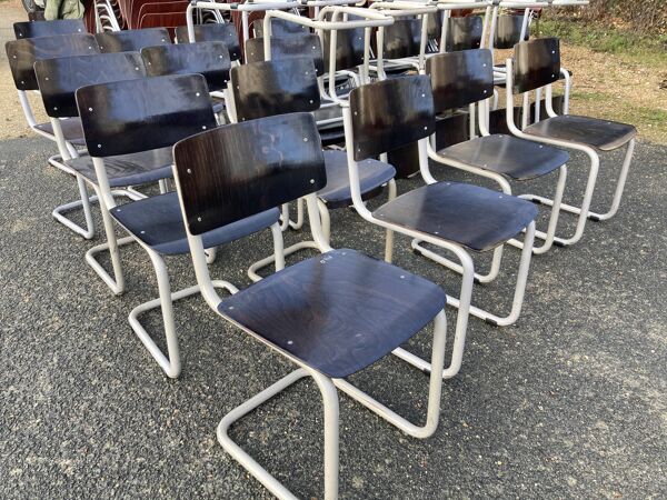 Chaise industrielle Gipsen