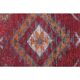 Vintage Turkish Hand-Knotted Wool Cotton Red Runner Rug 83x384