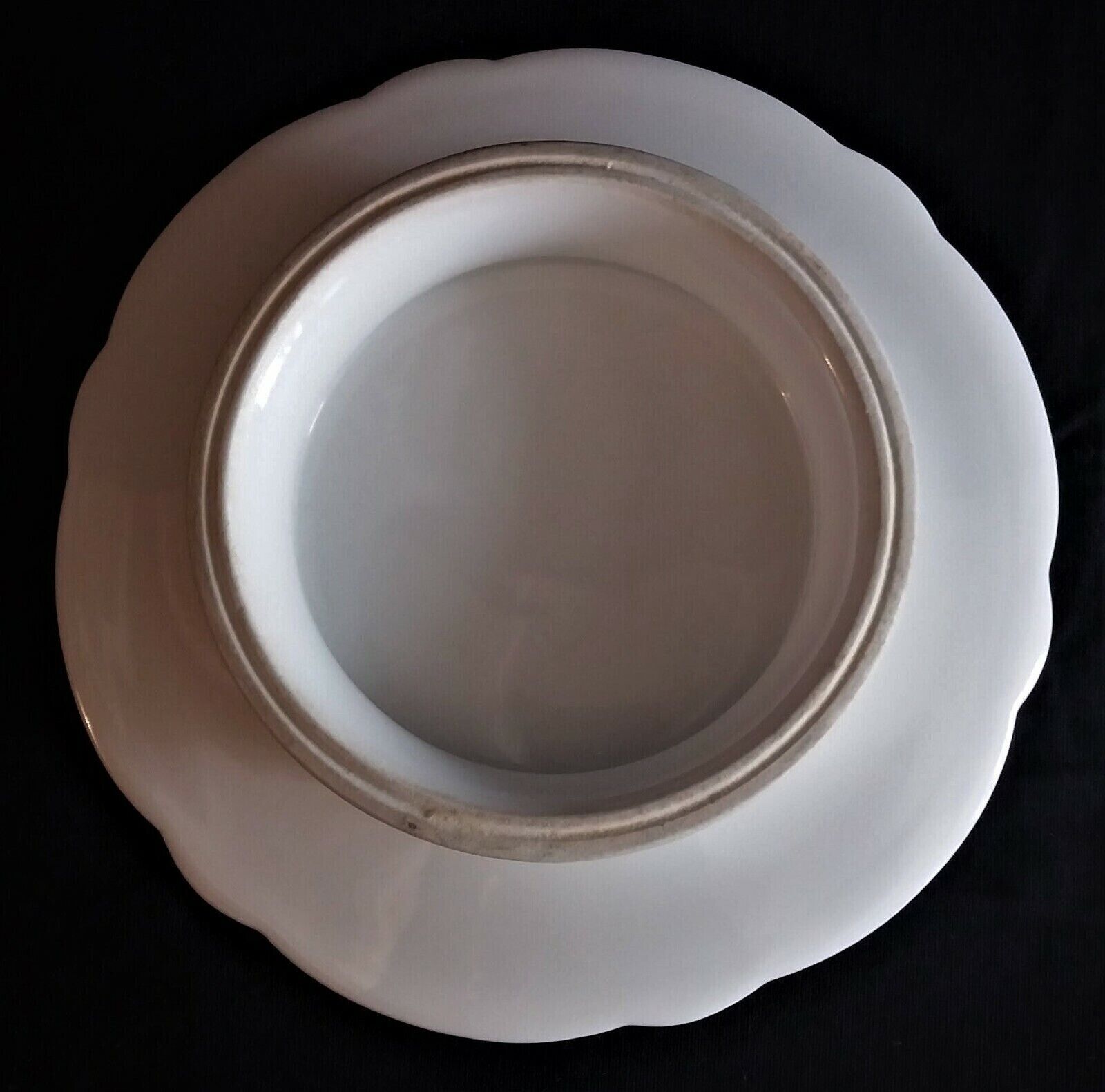 Porcelain entremet dish of Paris old Paris green décor XIXth