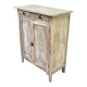 Renovated vintage Parisian buffet in solid wood from the 1940s.