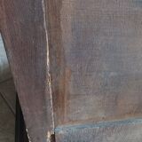Louis XIV wardrobe in solid oak, 18th century